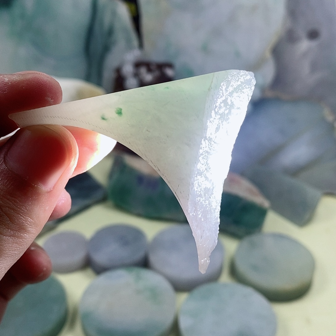 翡翠散珠天然缅甸翡翠a货6