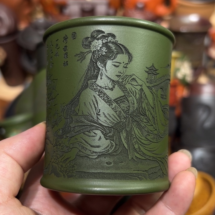 茶杯紫砂宜兴紫砂主人杯