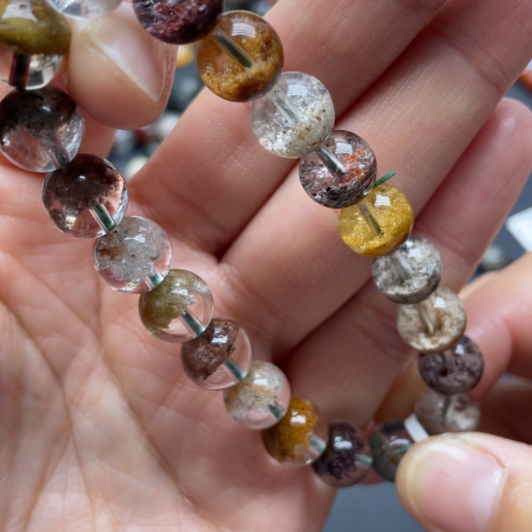 水晶手串未镶嵌四季