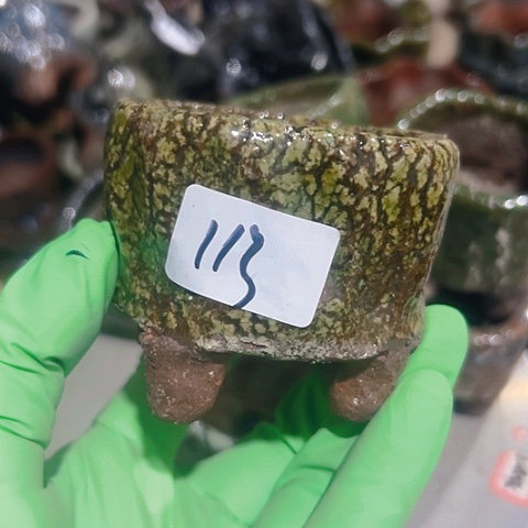 红陶粗陶花盆手工