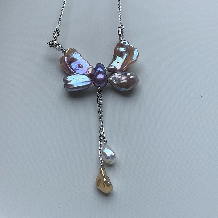 淡水珍珠未镶嵌吊坠(不含链)圆*圆