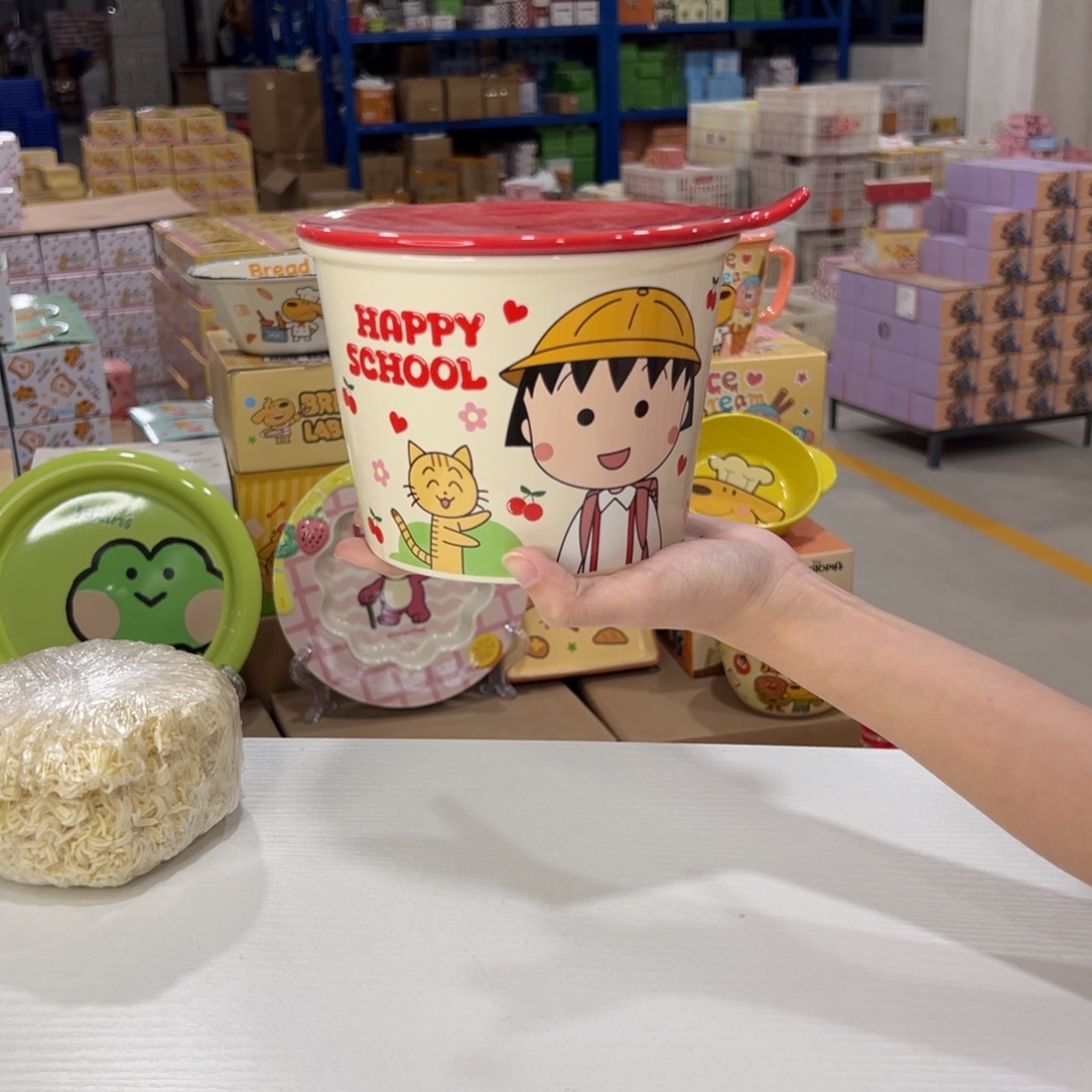 瓷红色樱桃小丸子 陶瓷 