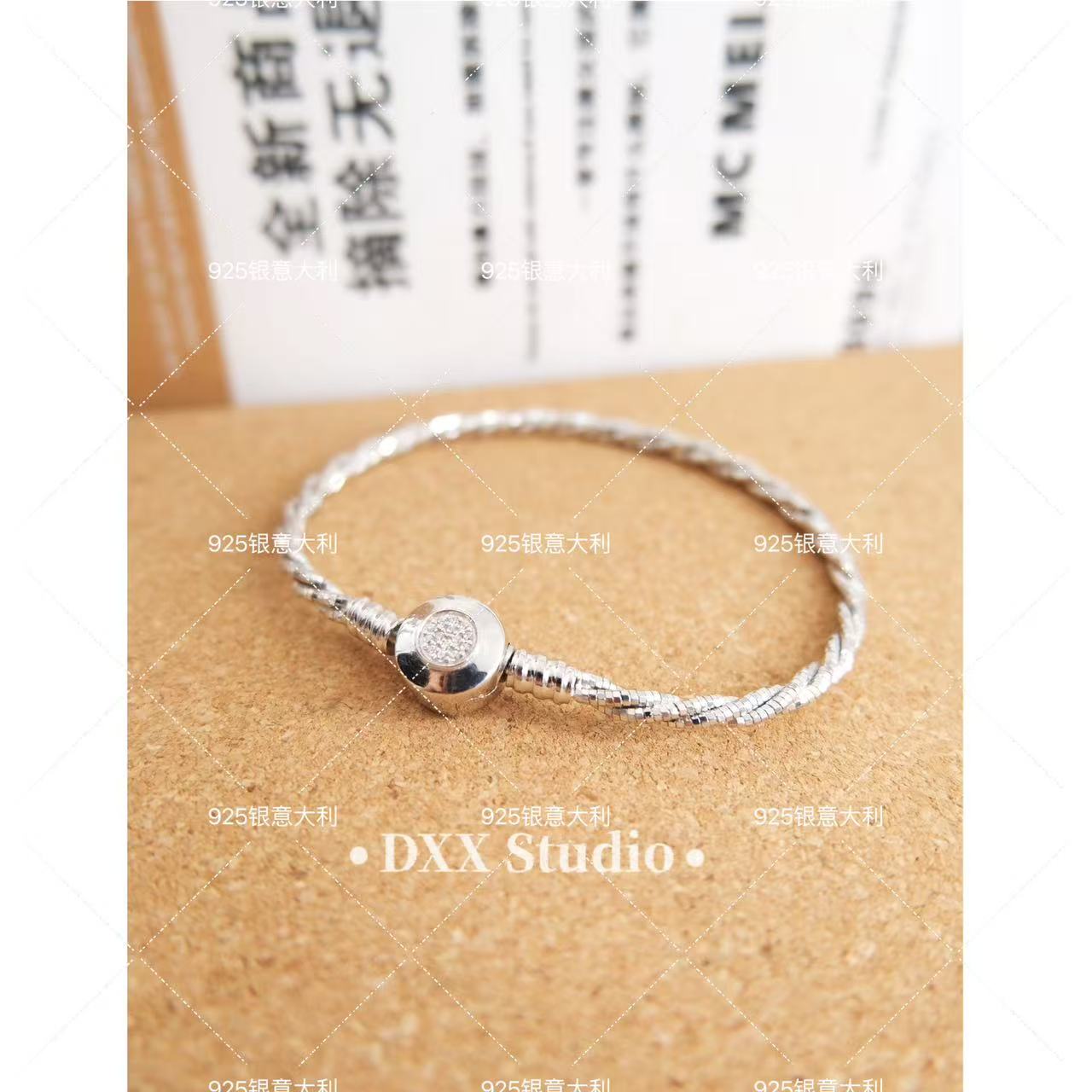 925银手链 小众设计冷淡风手工简约ins手链45319