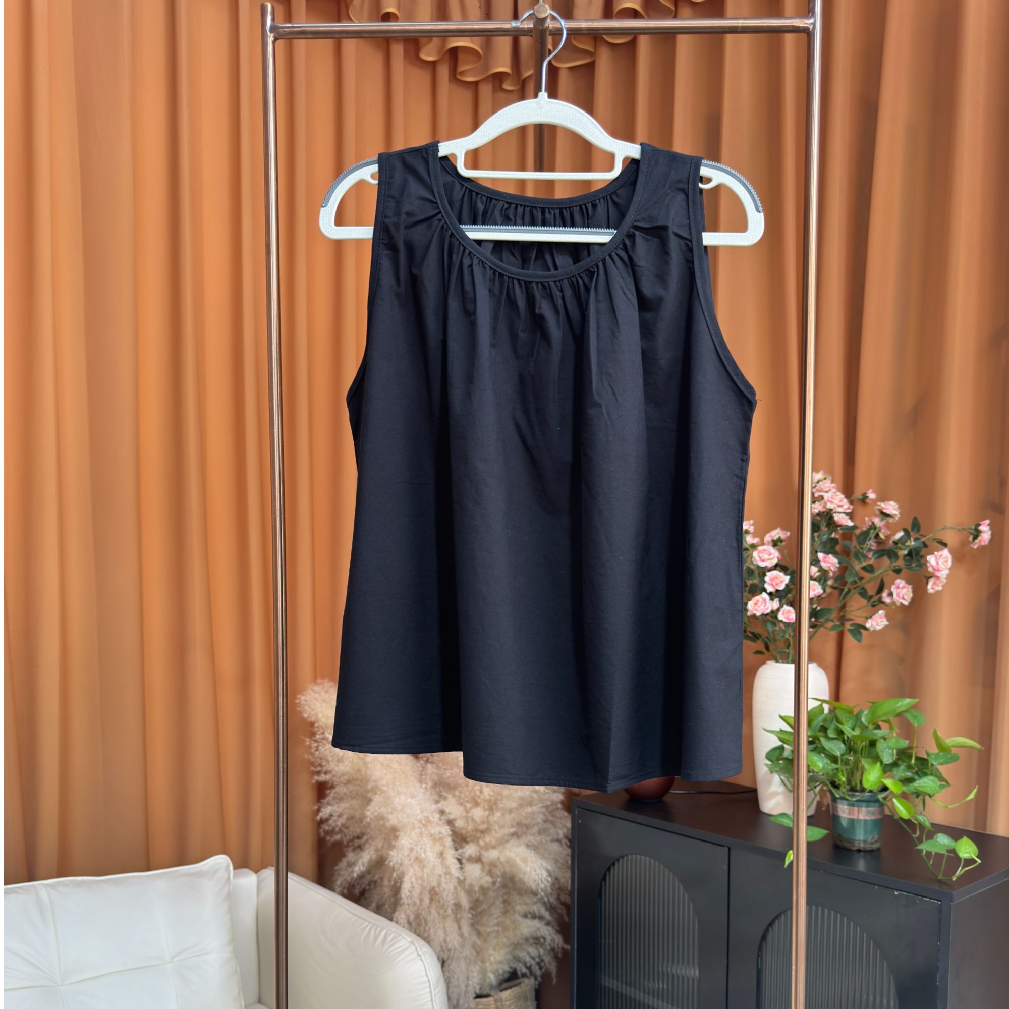 韩版性感风见详情通勤背心吊带夏季纯色简约时尚