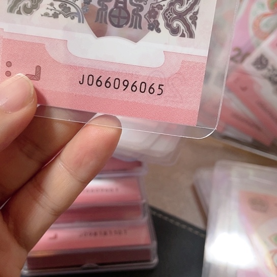 塑料2025年蛇年纪念钞靓号