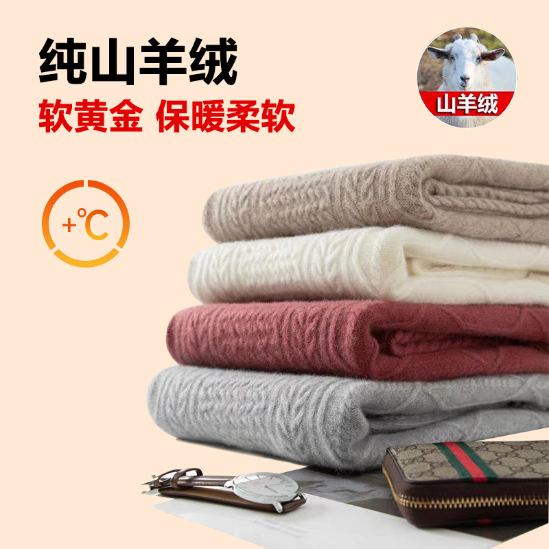 【金标加厚纯羊毛衫】男士秋冬毛衣中年保暖商务新款针织衫1-150