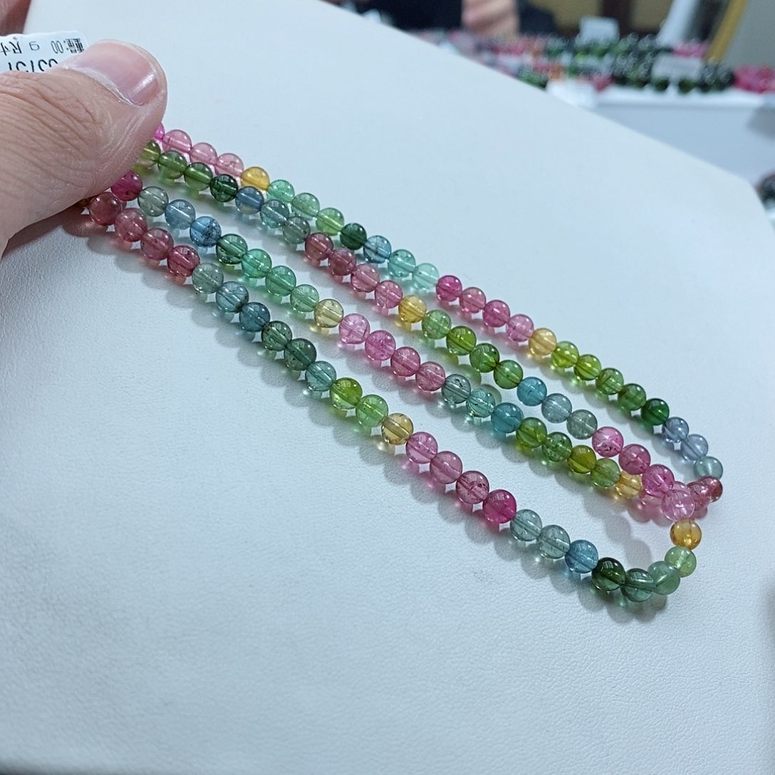 碧玺手链未镶嵌手链