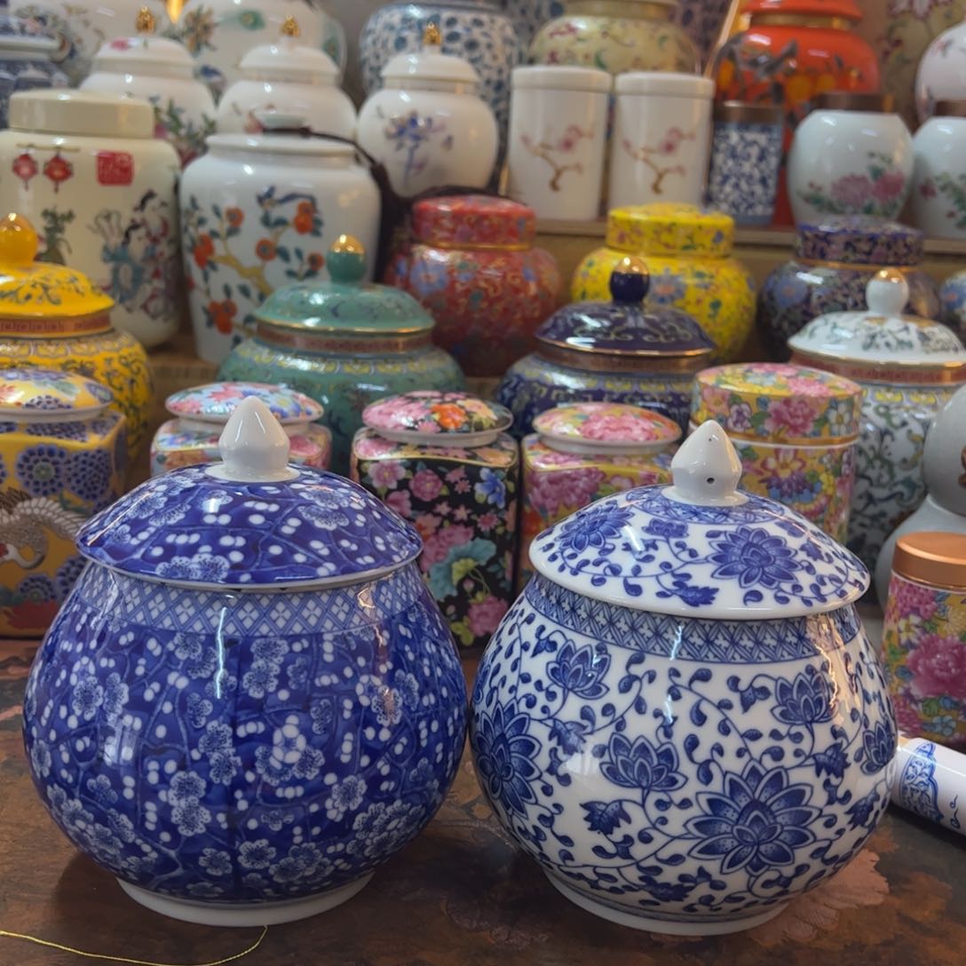 高端款家用茶叶罐