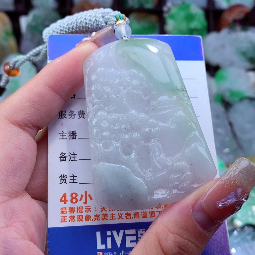 【闪购商品】翡翠颈饰未镶嵌挂件