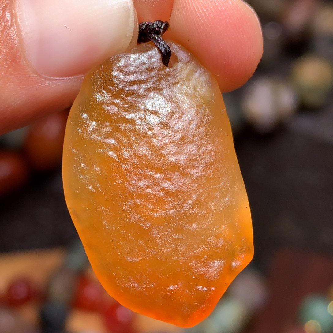 未镶嵌玛瑙/玉髓珠宝半成品