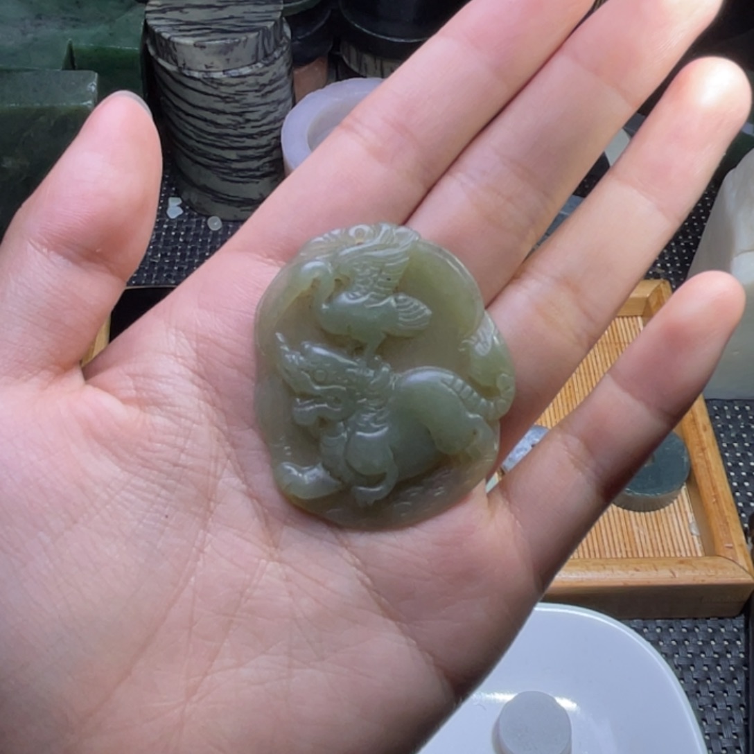 未镶嵌和田玉珠宝半成品邢**昂