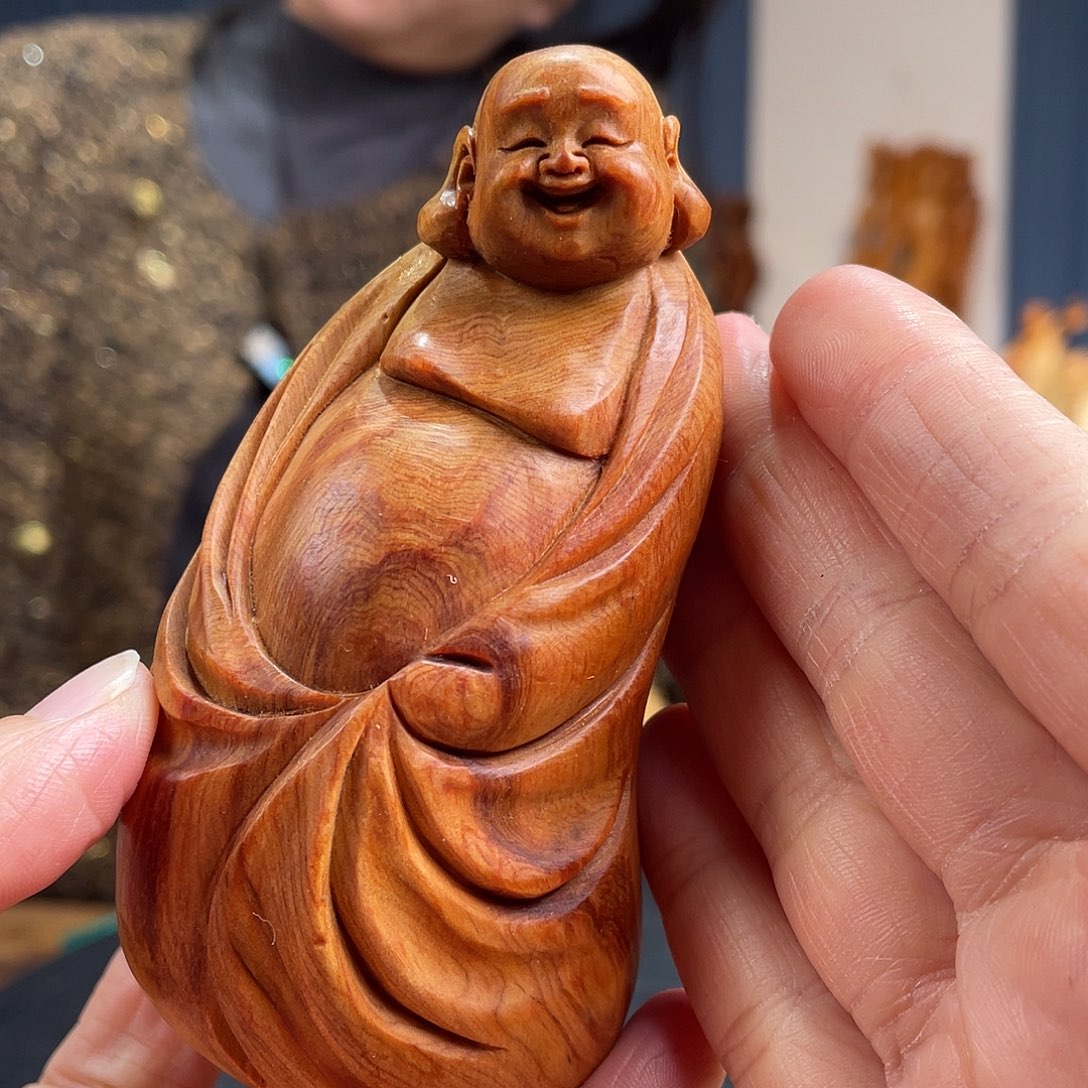 柏木（崖柏）手把件