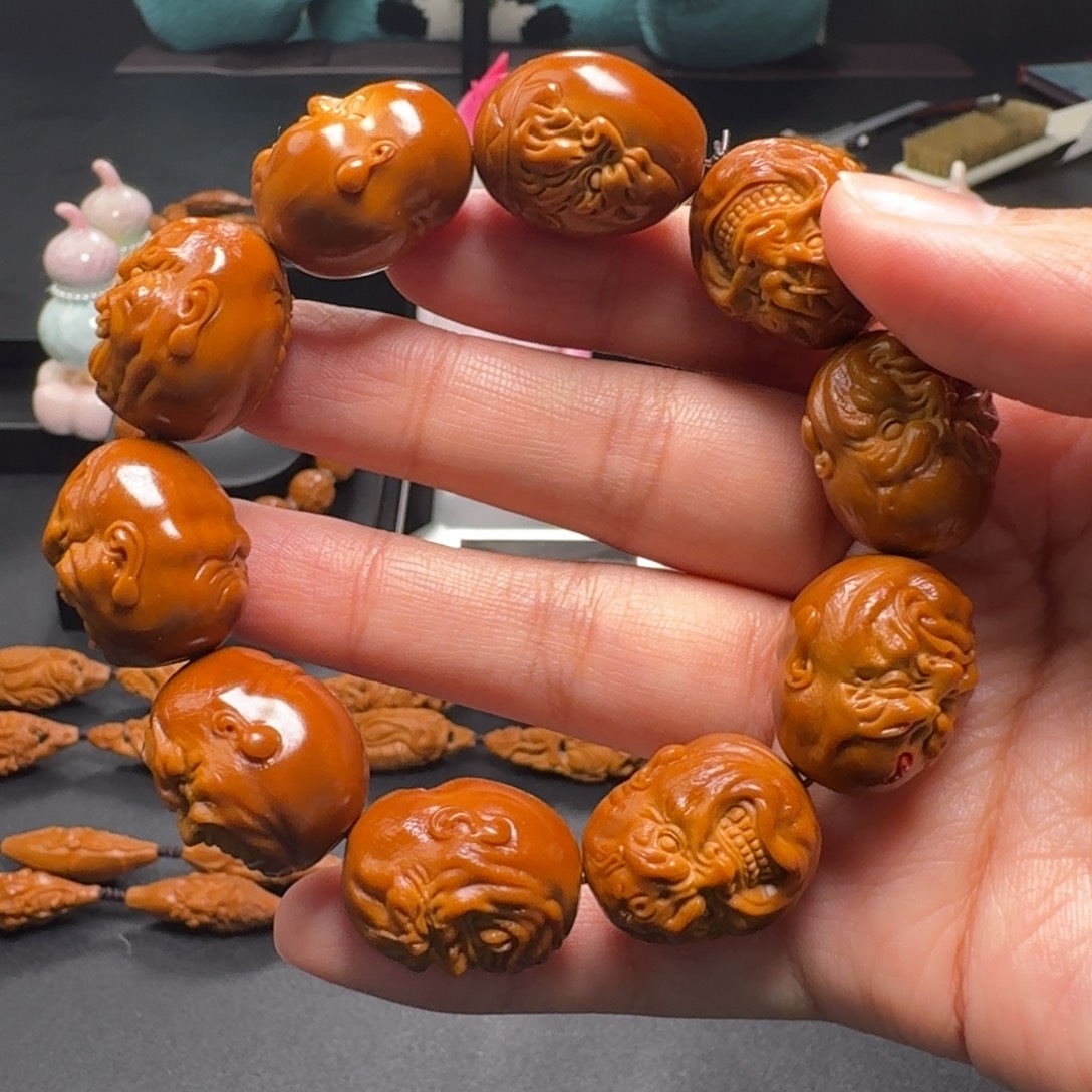 手串/手链橄榄核山鬼经典恶僧