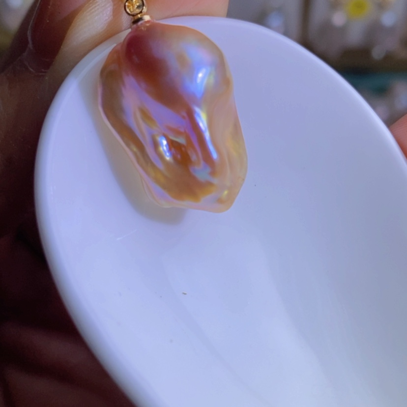 【闪购商品】淡水珍珠天然淡水珍珠合金