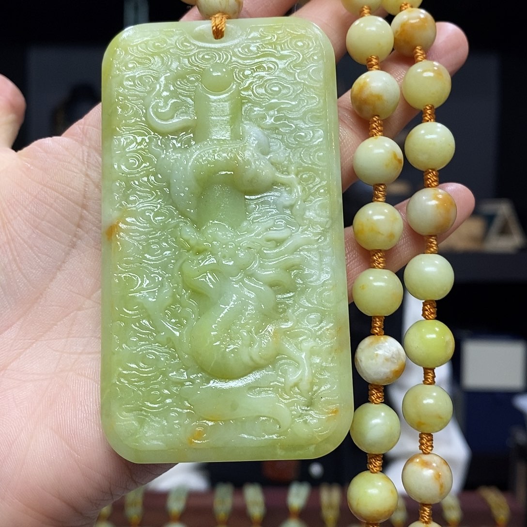 岫玉挂件吊坠未镶嵌