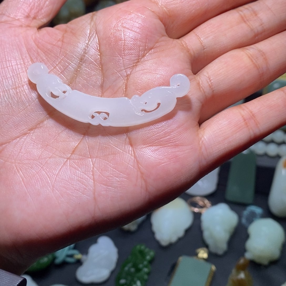 和田玉玉衡未镶嵌