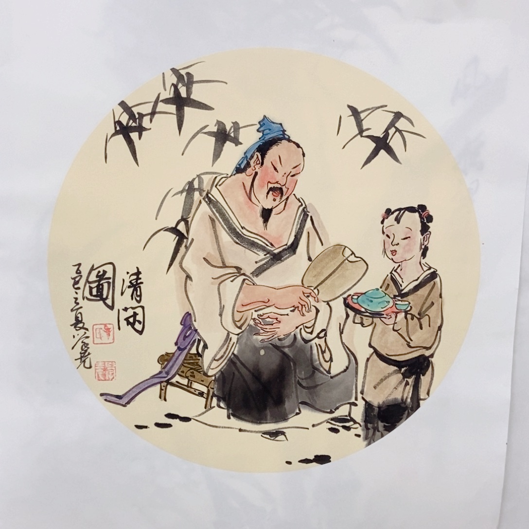 国画手写手绘国画146