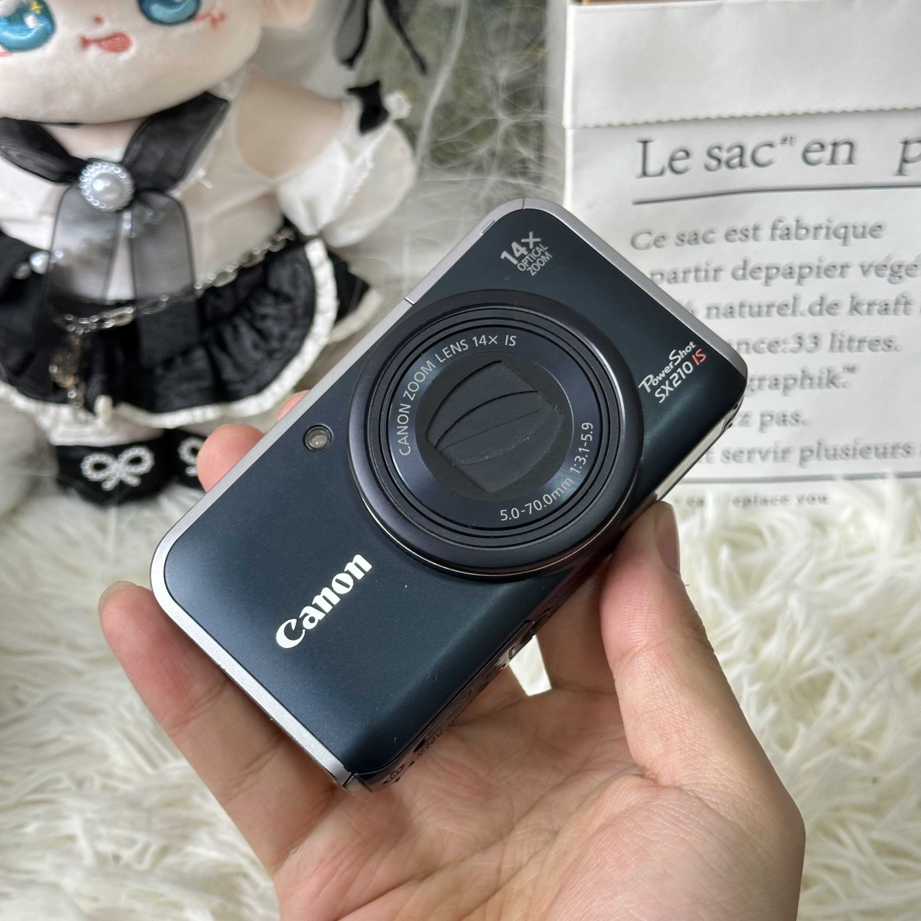9新 Canon/佳能 佳能sx210小长焦色彩感好打开