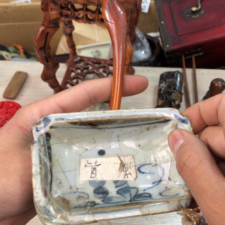 陶瓷孤品单件车里拍