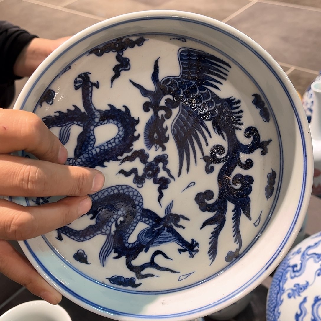 杯青花瓷器青花瓷器