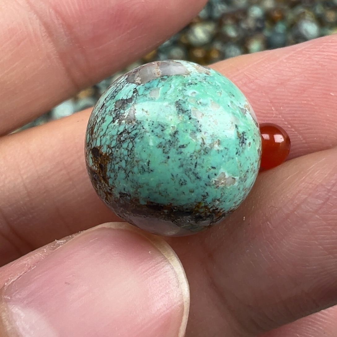 南红玛瑙配饰未镶嵌卡15.7