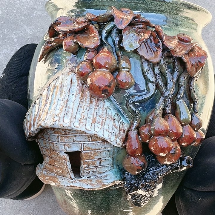 紫砂花盆瑕疵25.30花盆