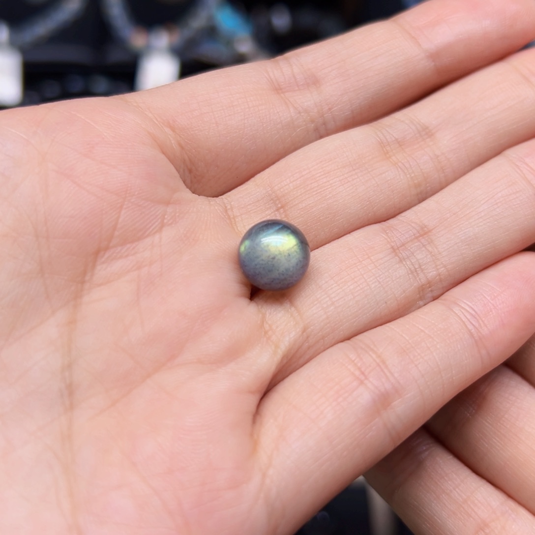 长石裸石?***?10.3左右单珠定制打孔不退不换