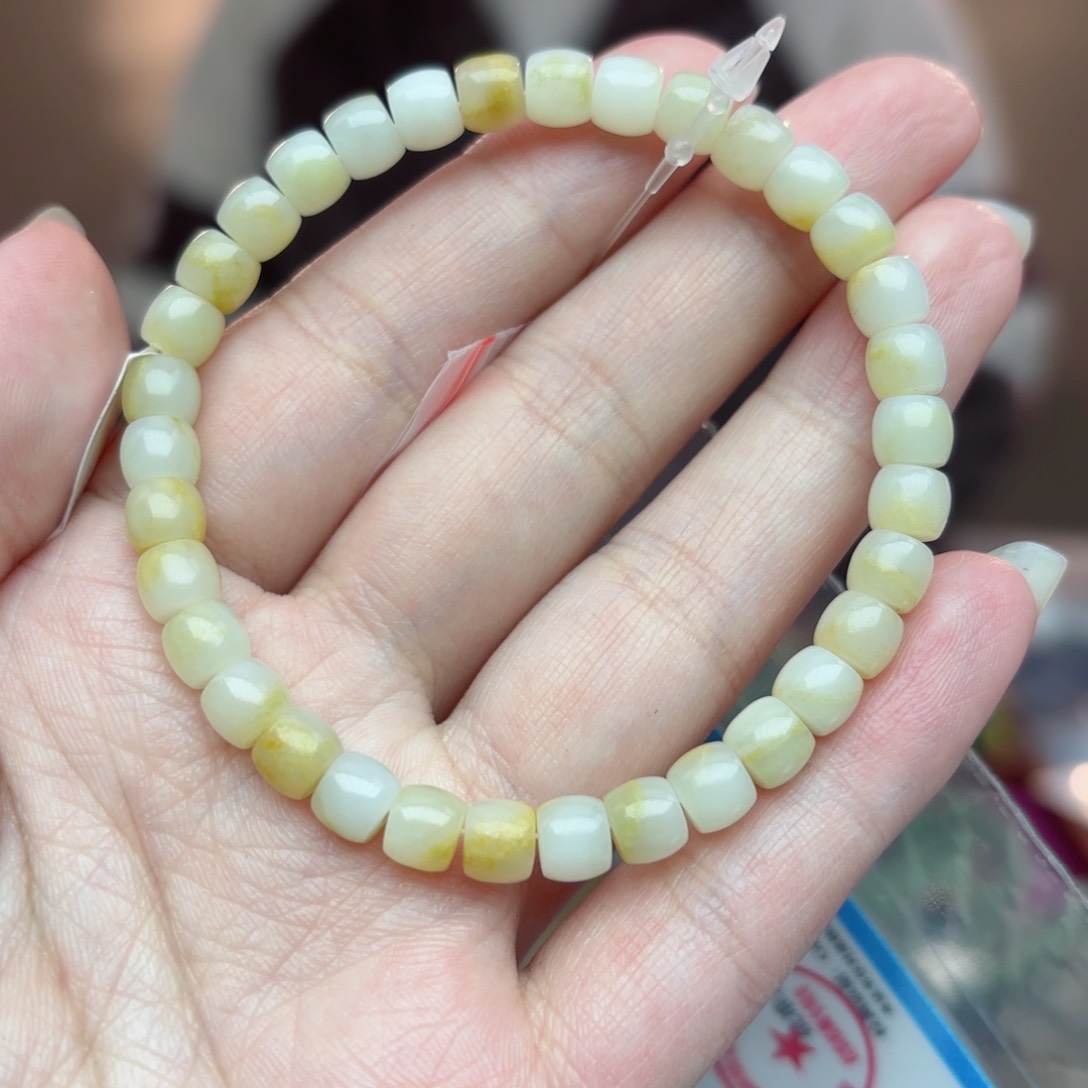 和田玉手串未镶嵌