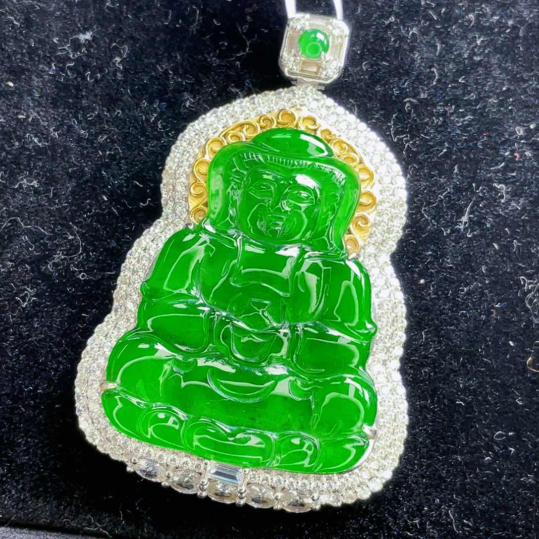 翡翠吊坠(不含链)未镶嵌