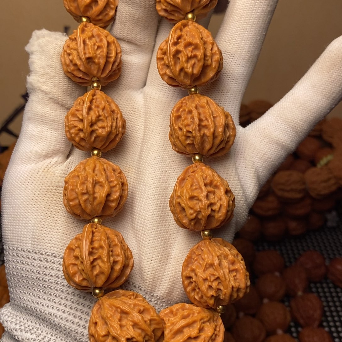 文玩核桃吊坠宫灯桃心手持