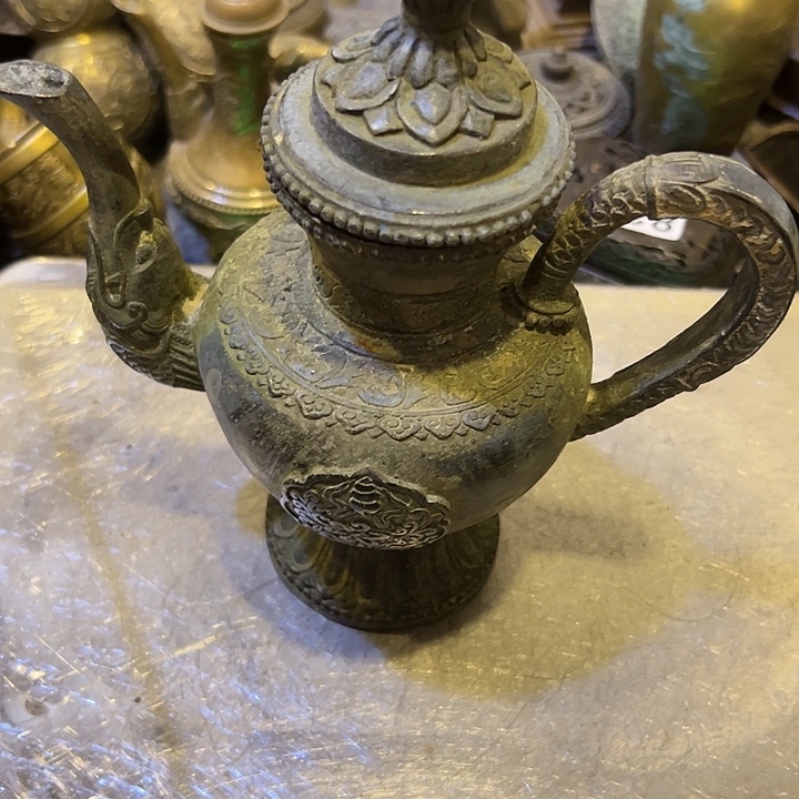 天***涯黄铜摆件，文房工艺品摆件