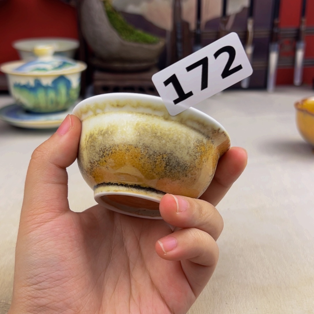 杯子纯手工柴烧主人杯