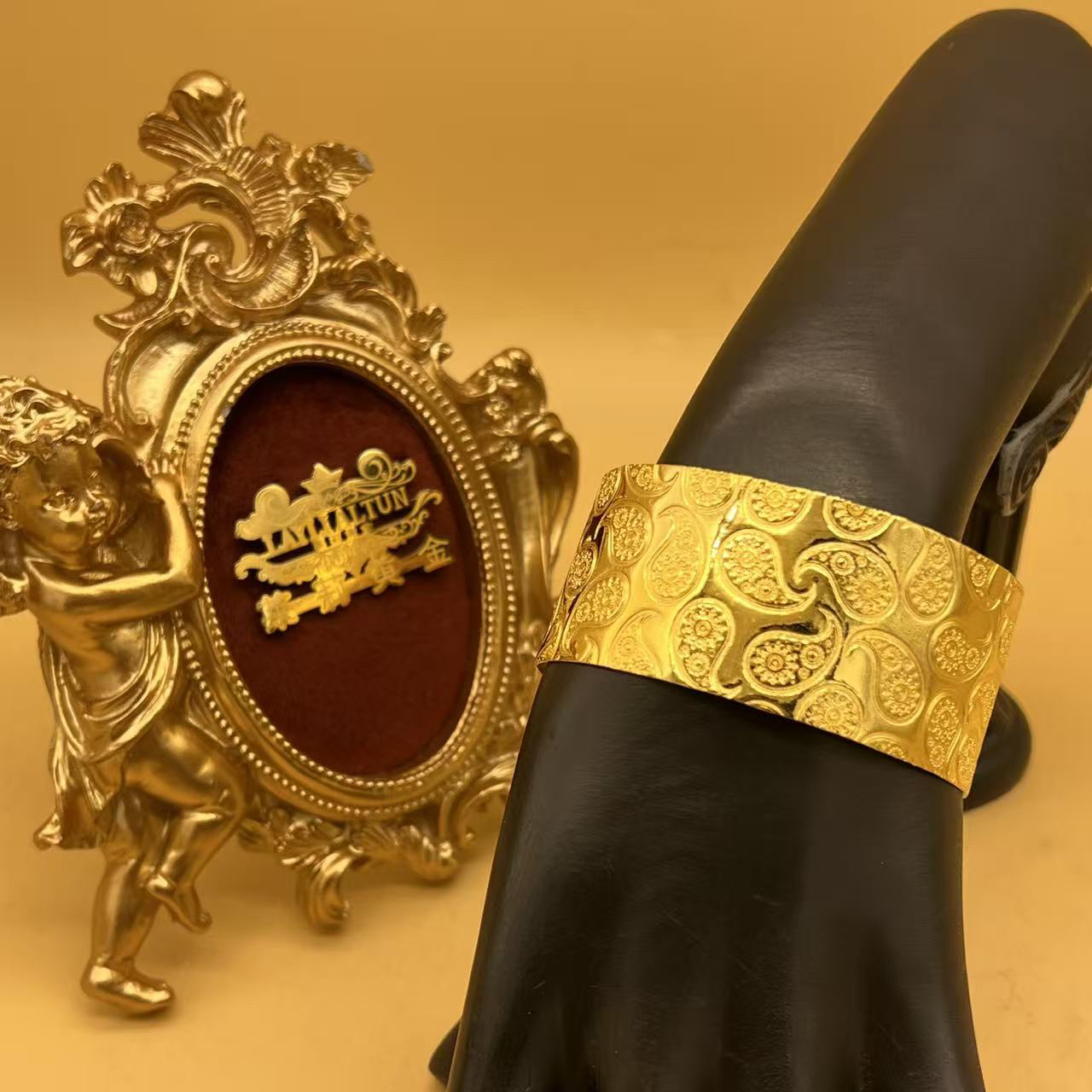 A播48.36g  足金999 手镯d