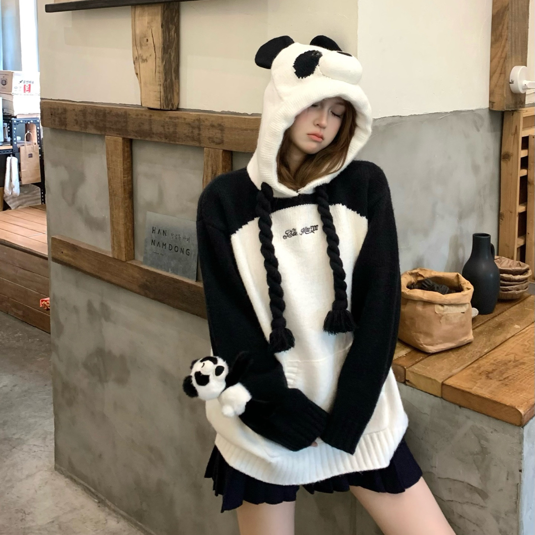 13DE MARZO 2025新款熊猫小熊玩偶毛衣-2480