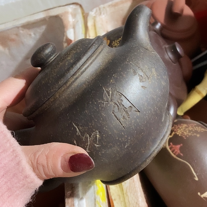 全手工制作宜兴紫砂茶壶