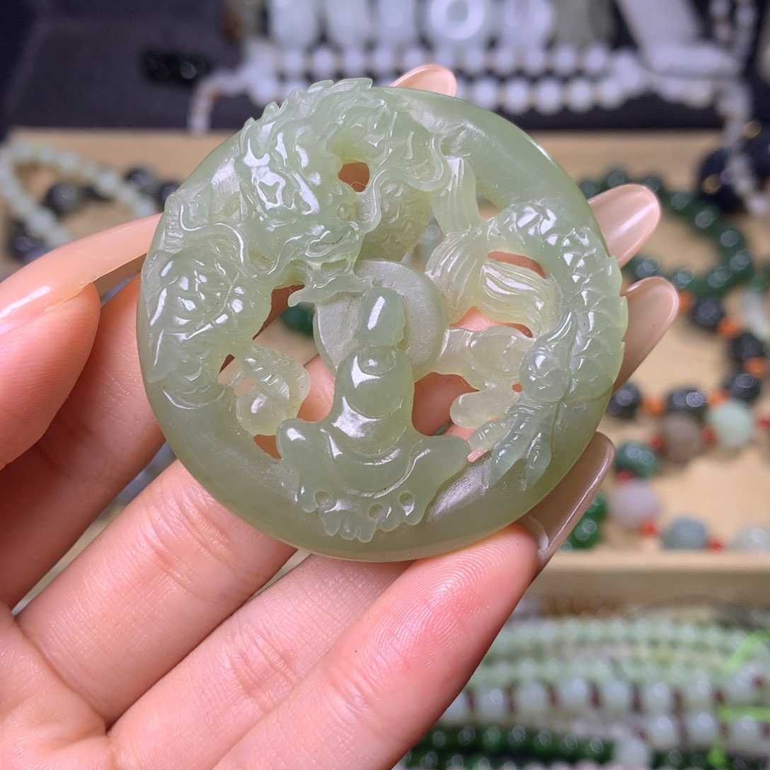 和田玉挂件未镶嵌