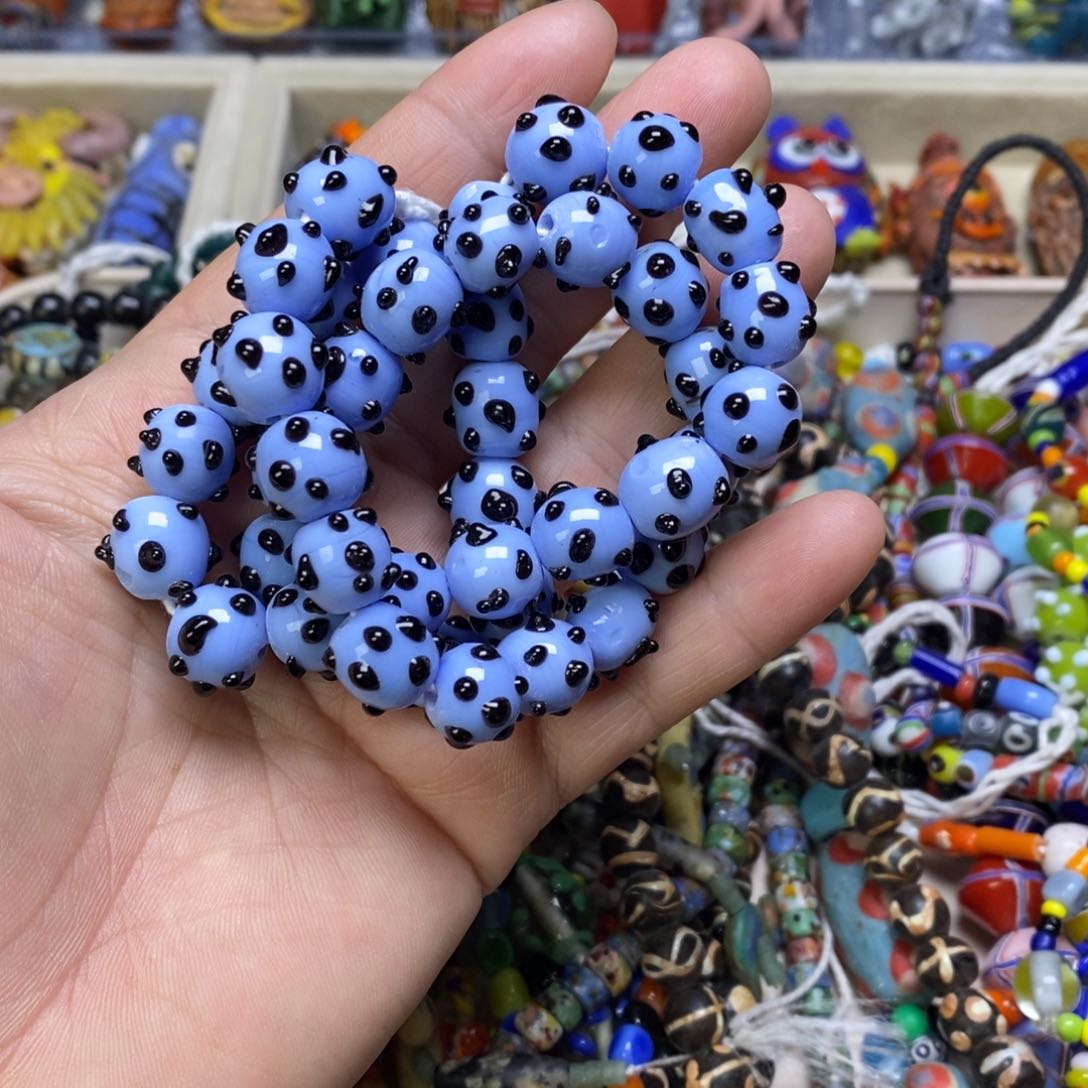 琉璃颈饰福利链子002