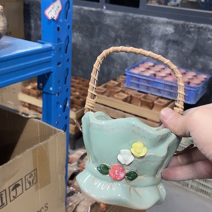 花盆单场满9.9发10*8绿