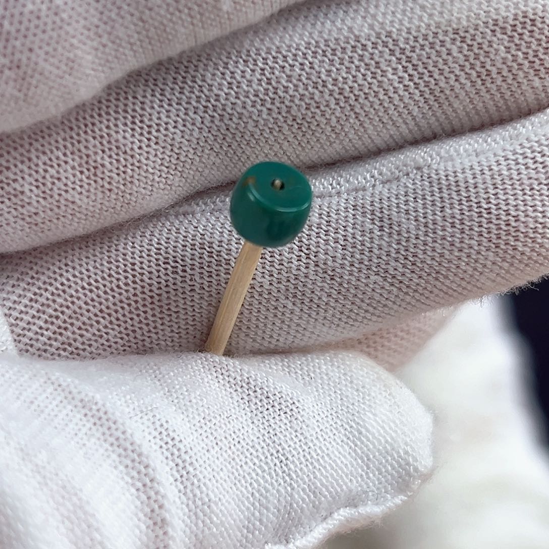 绿松石珠宝奇石未镶嵌6.6咪