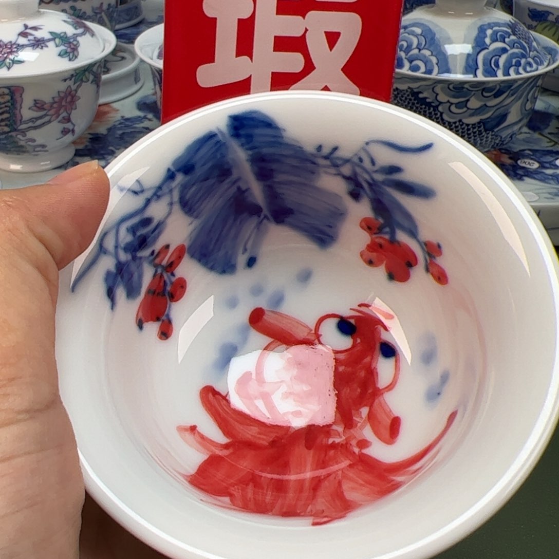 杯景德镇纯手绘茶具