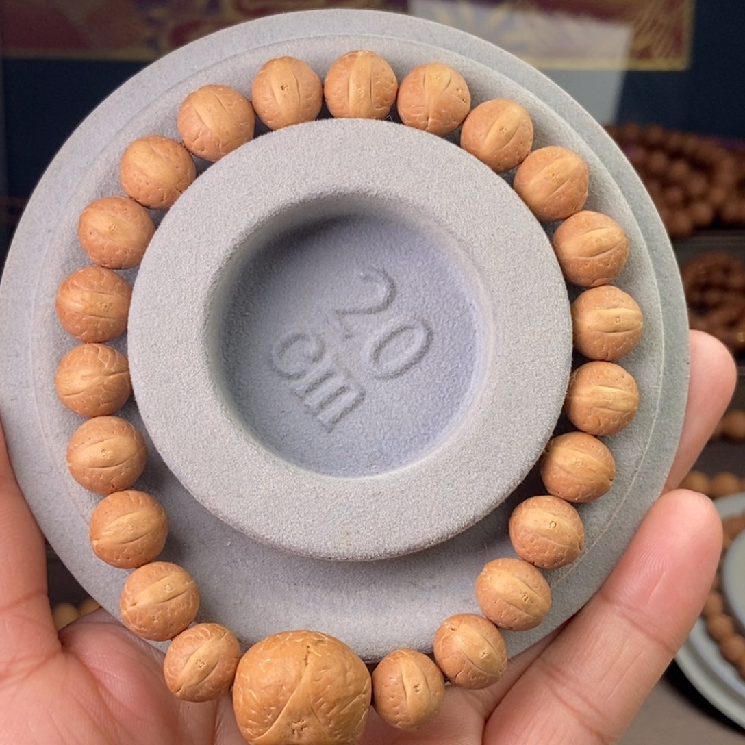 凤眼菩提手串尼泊尔凤眼实心黄金瞳11