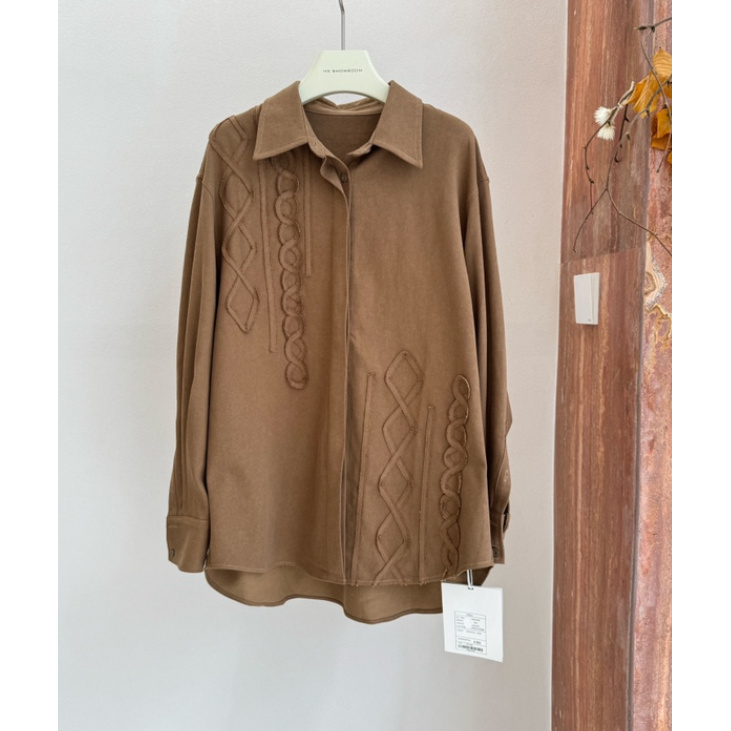 【ZHEN】CY854 2025新款衬衫显瘦时尚百搭设计师轻奢款