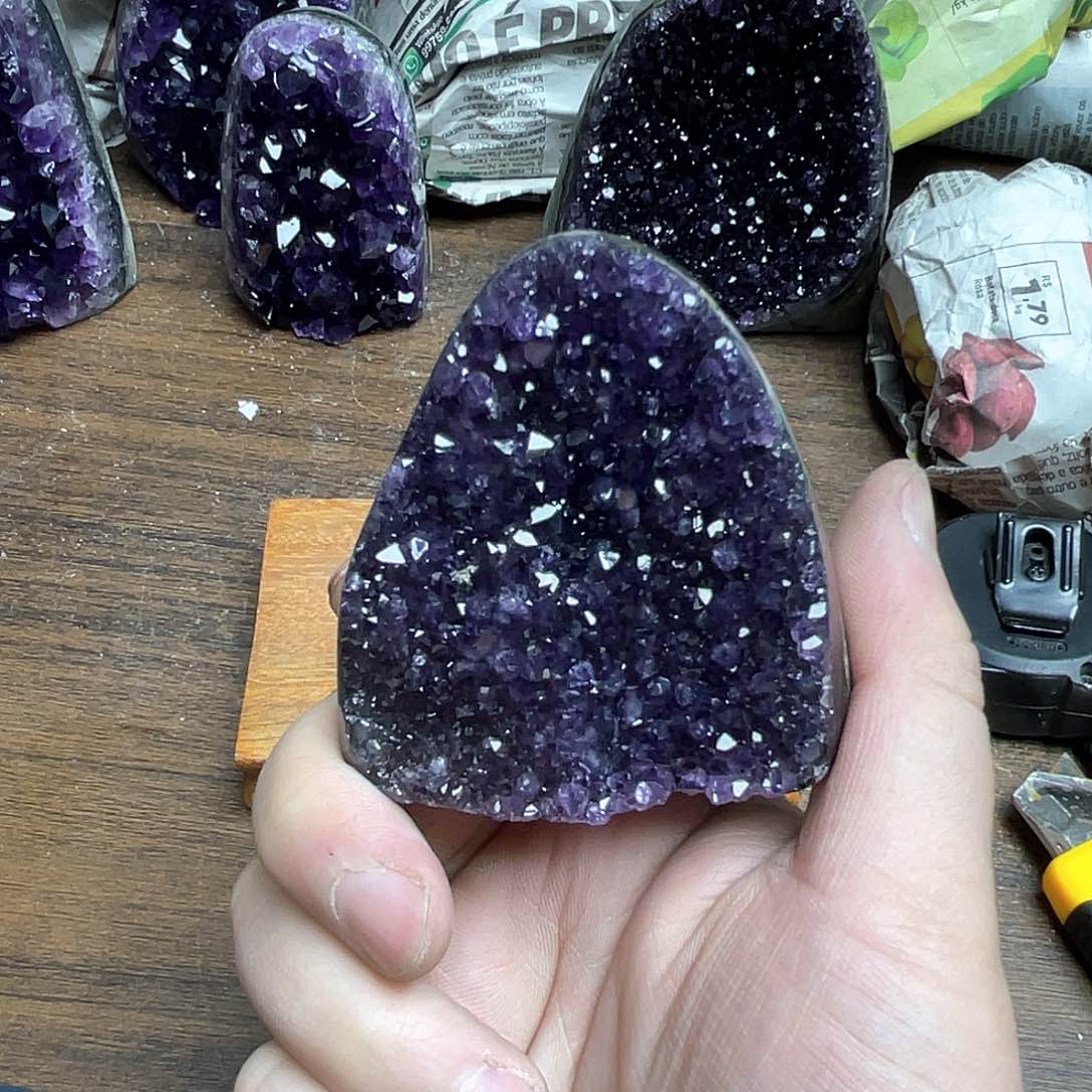 紫晶大型摆件（非配饰）未镶嵌