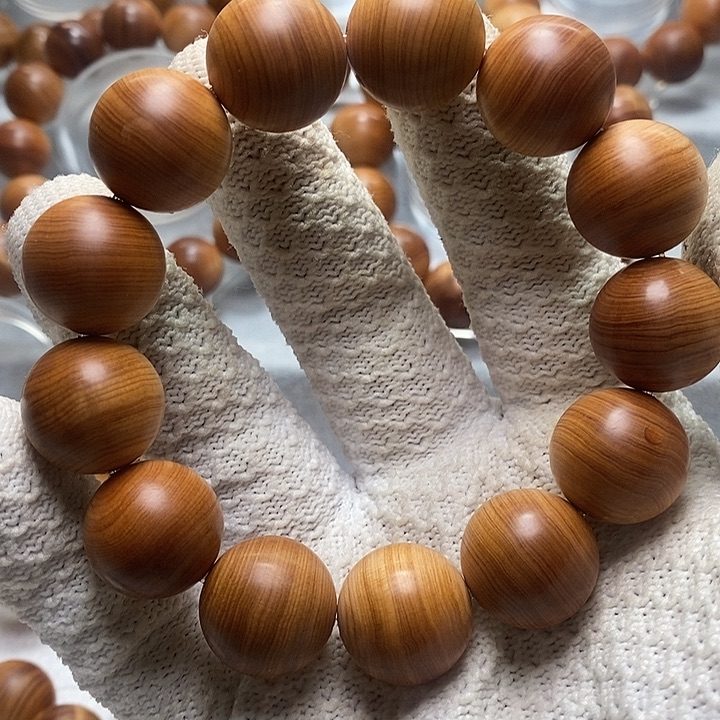 柏木手串/手链缘**你雷击瑕疵1.8