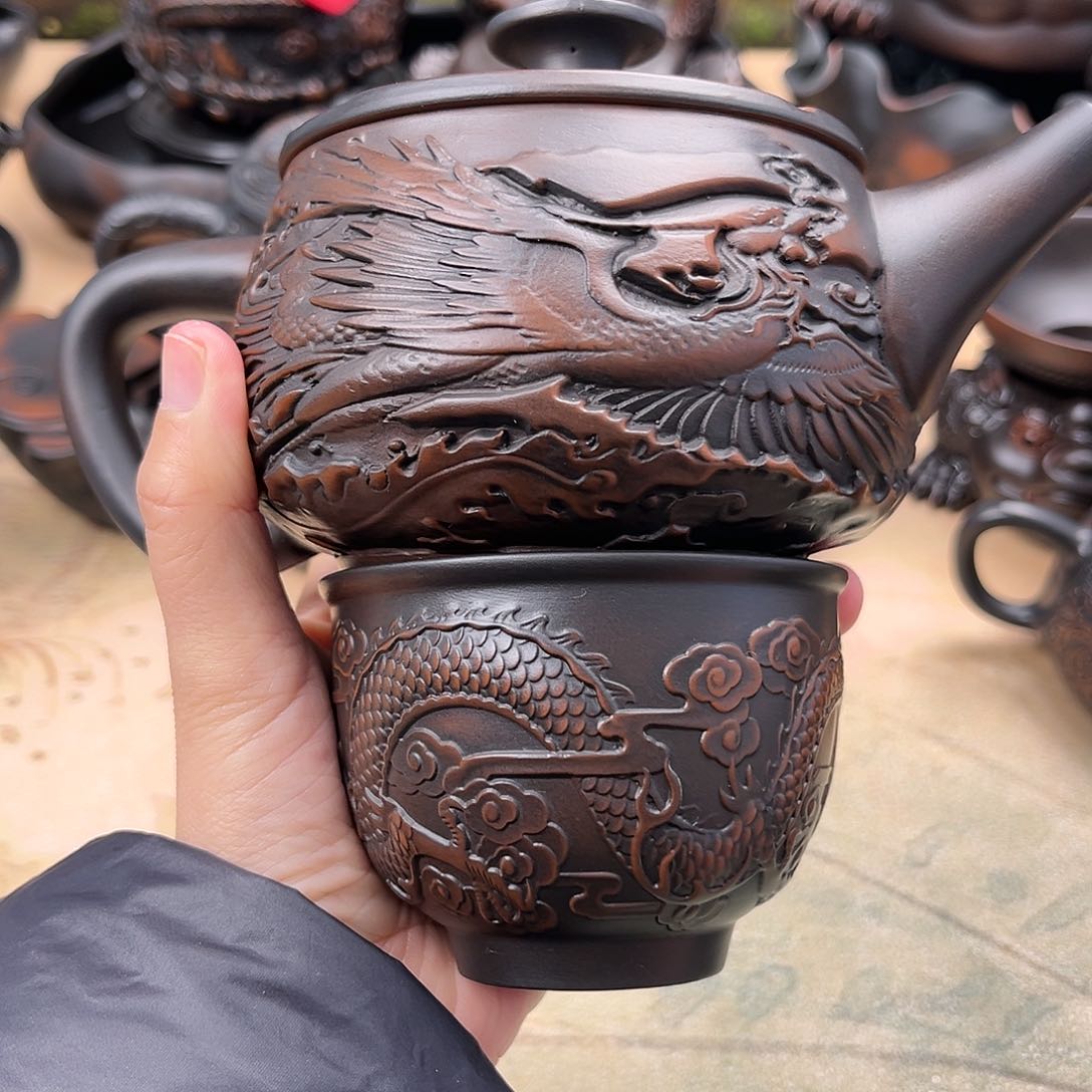 壶球*云南紫陶茶壶茶壶