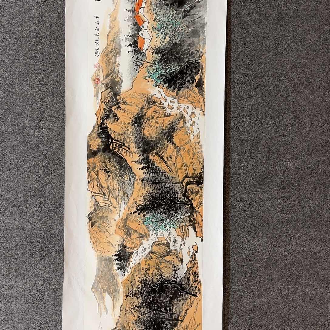 国画杜浩老师手绘作品