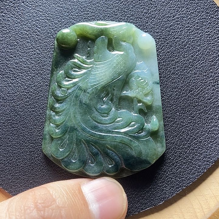 翡翠颈饰未镶嵌云**缅甸a货