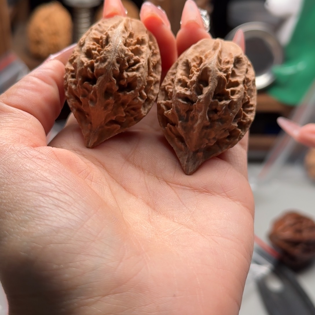 文玩核桃把件关东木子楸百核120