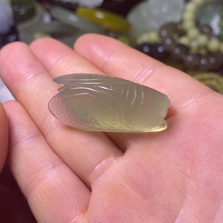 岫玉岫玉颈饰未镶嵌