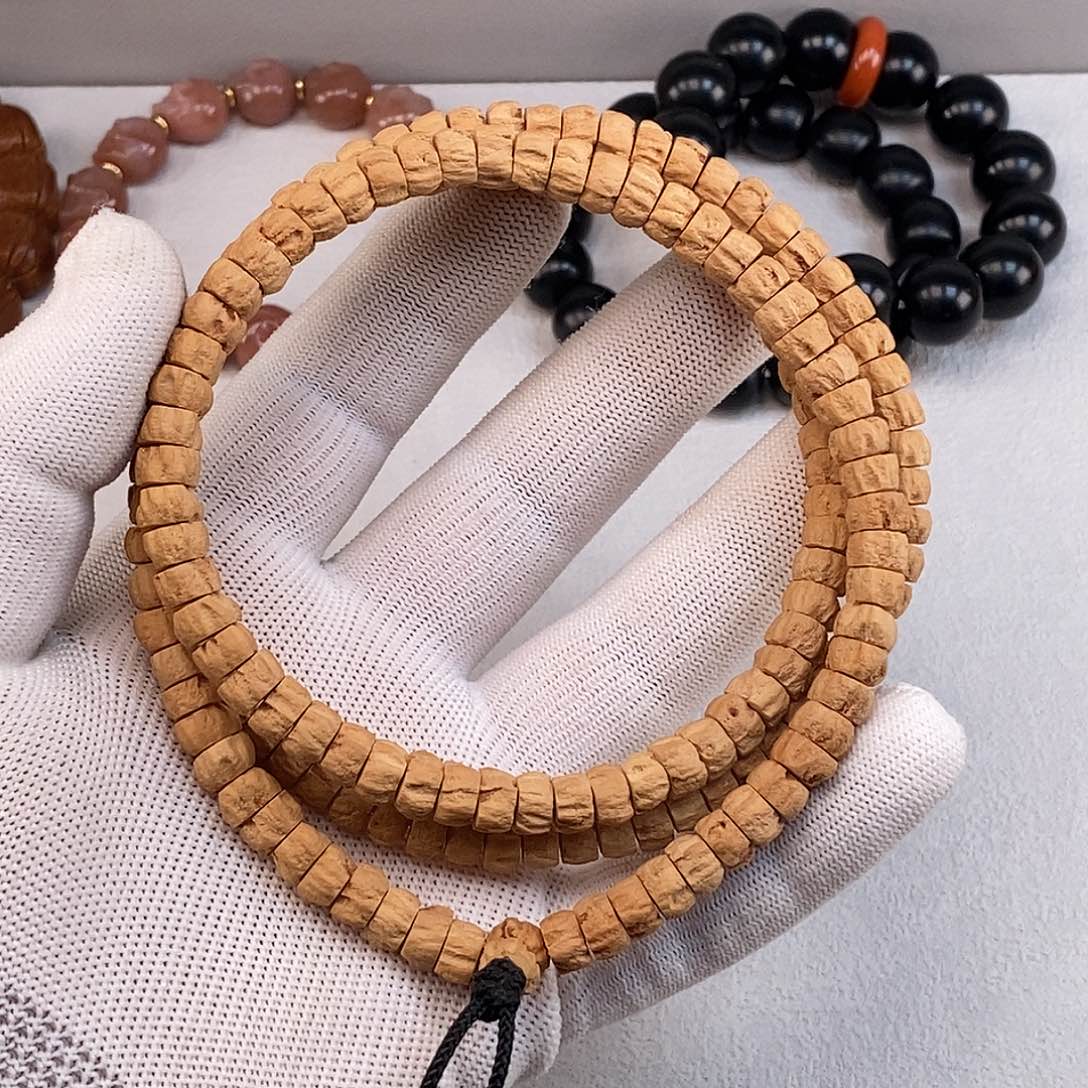 手串柏香籽/百香籽柏香药片8mm